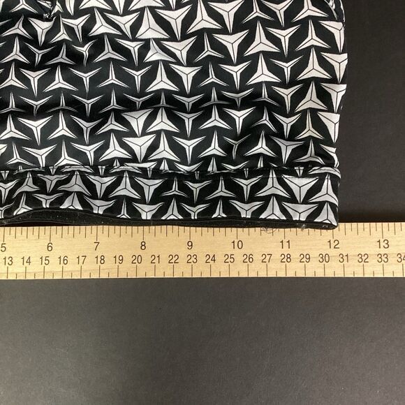 Victorias Secret Bra-Small-Black/White Triangle All-Over Pattern-Cutouts-Strappy - Picture 10 of 10